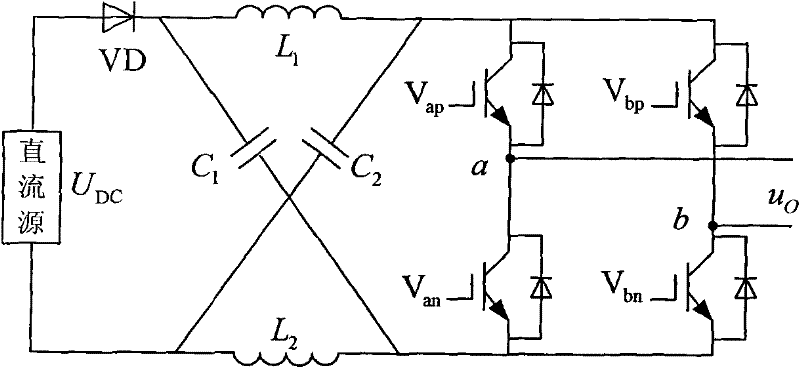 Current forecasting dead-beat control method of Z source type interconnected inverter and control device thereof