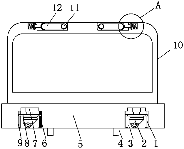 Diesel engine generator set shell