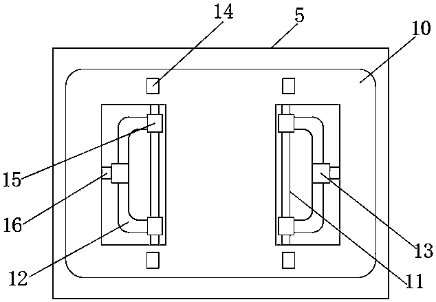 Diesel engine generator set shell