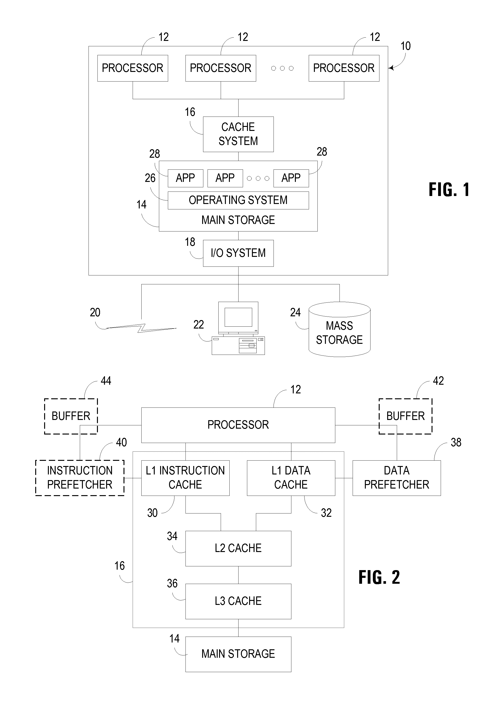 Context switch data prefetching in multithreaded computer