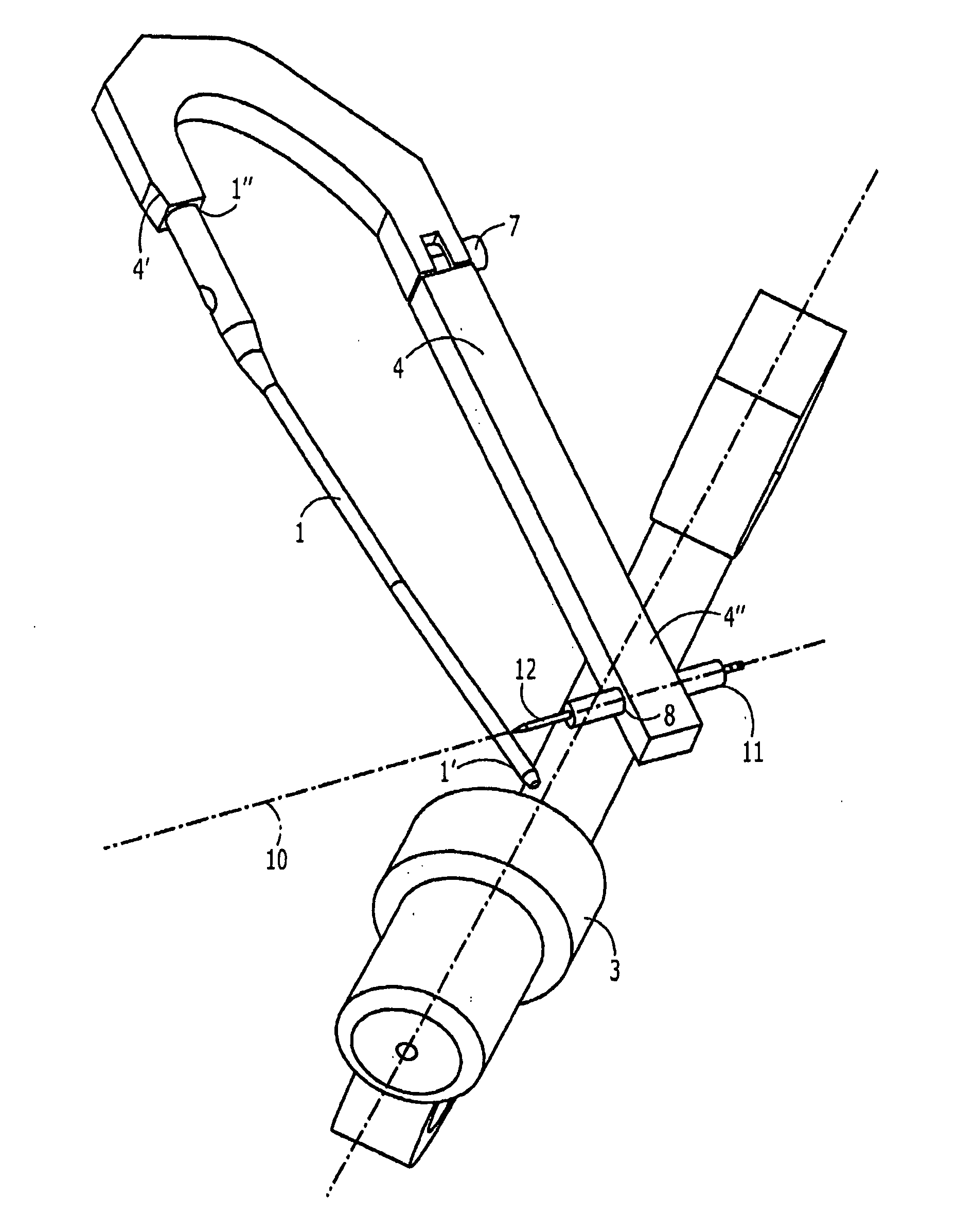 Aiming Arm for Locking of Bone Nails