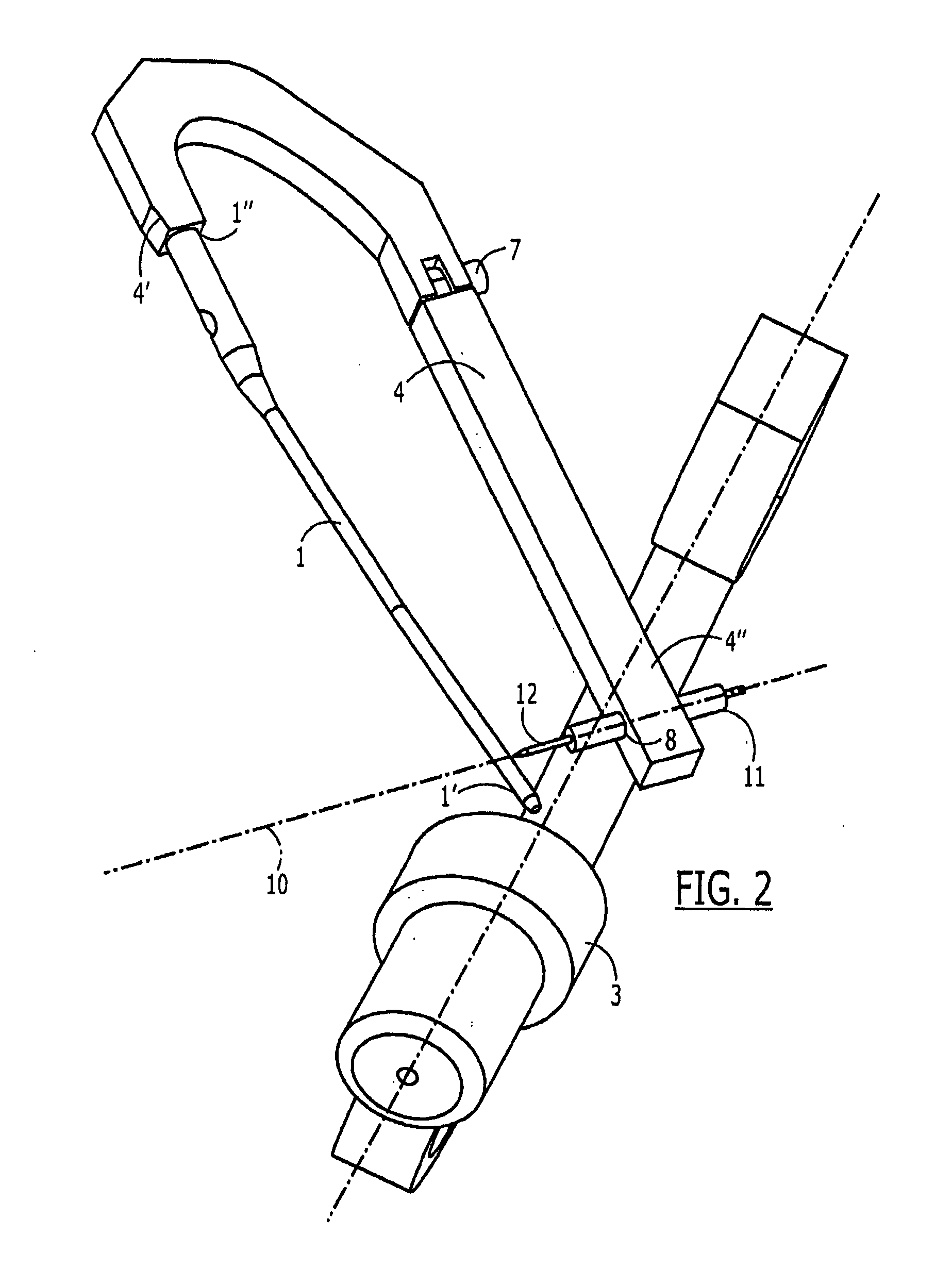 Aiming Arm for Locking of Bone Nails