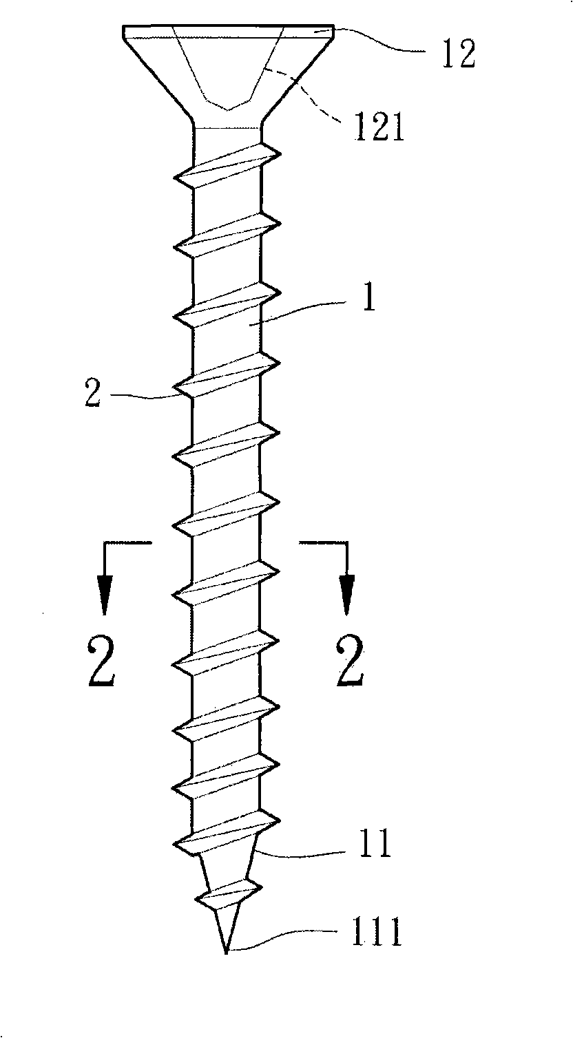 Screw structure