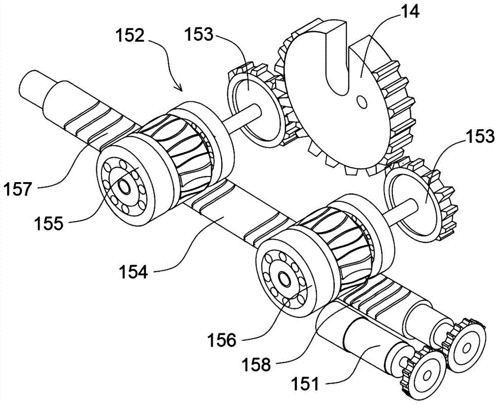 Power transmission line conductor repairing and winding device, robot and conductor repairing method