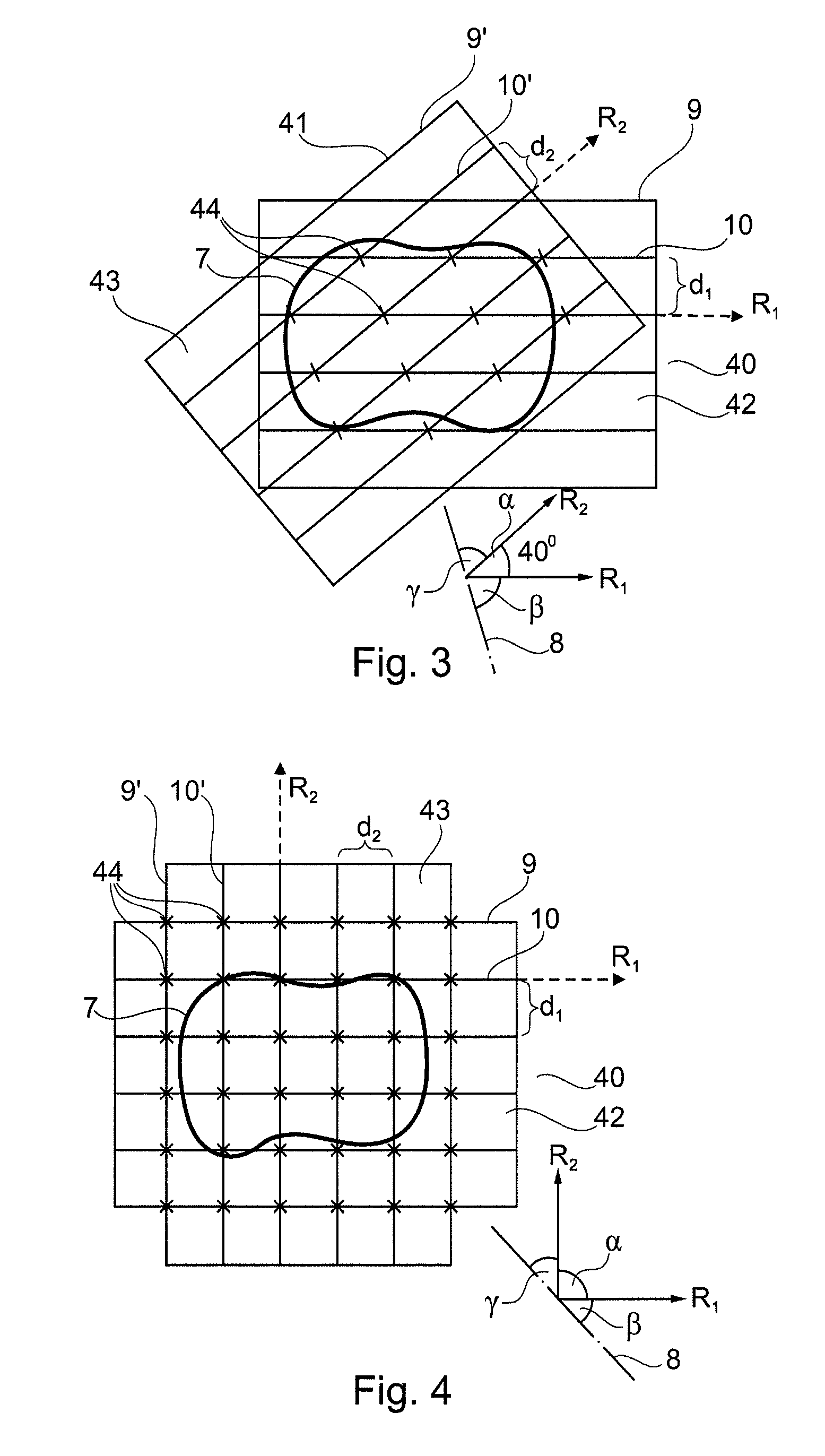 Method for optical measurement of the three dimensional geometry of objects