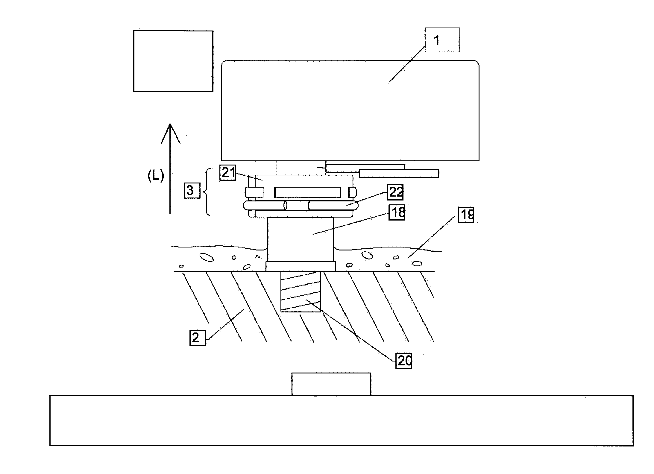 Microphone system for bone anchored bone conduction hearing aids