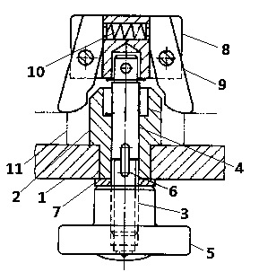 Internal clamping fixture