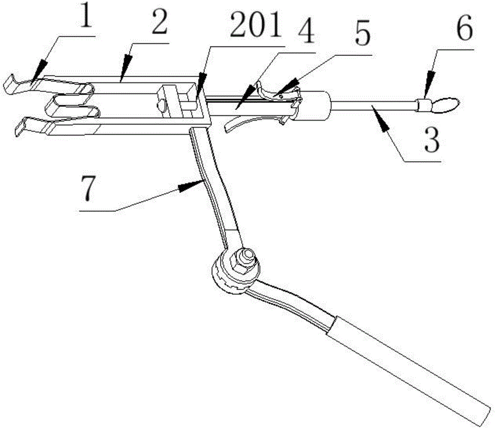 Splitpin installer capable of electrification installation of insulator M pin