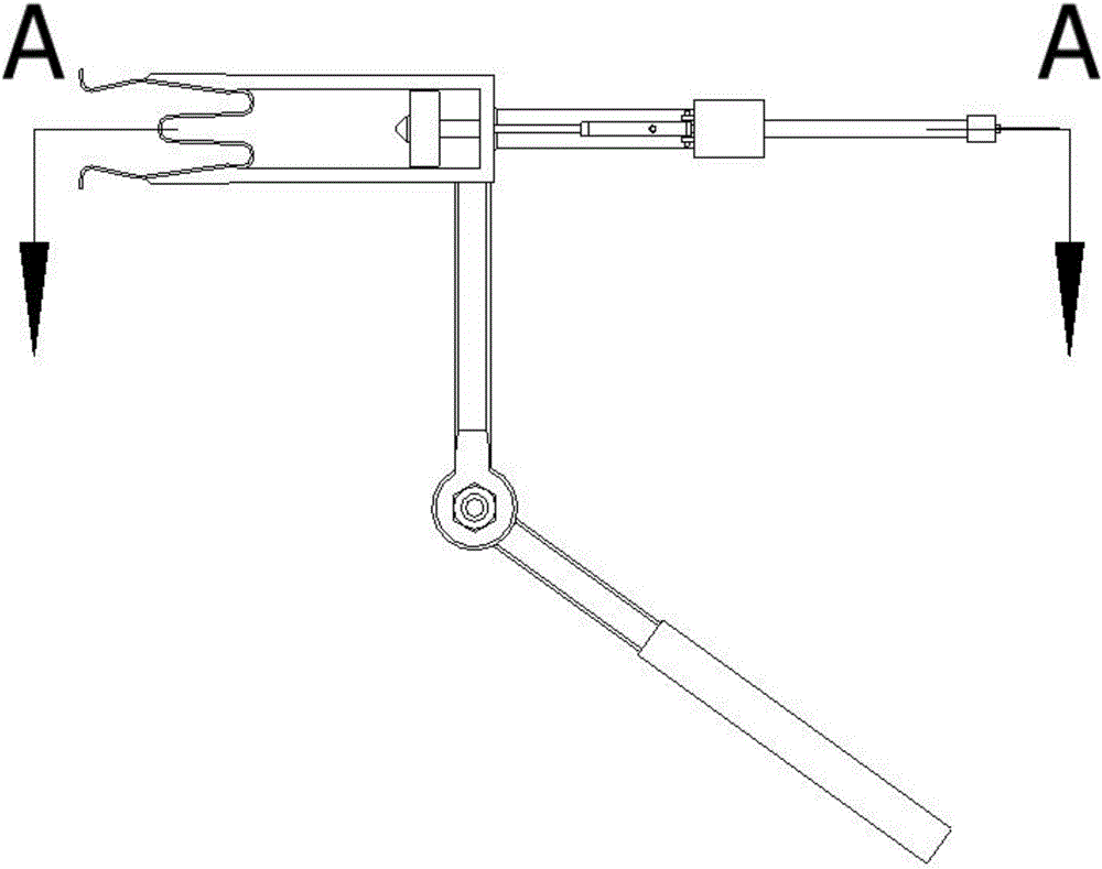 Splitpin installer capable of electrification installation of insulator M pin