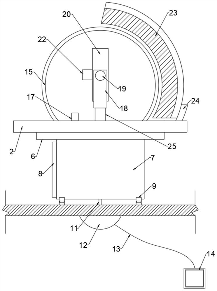 Building natural light auxiliary lighting device