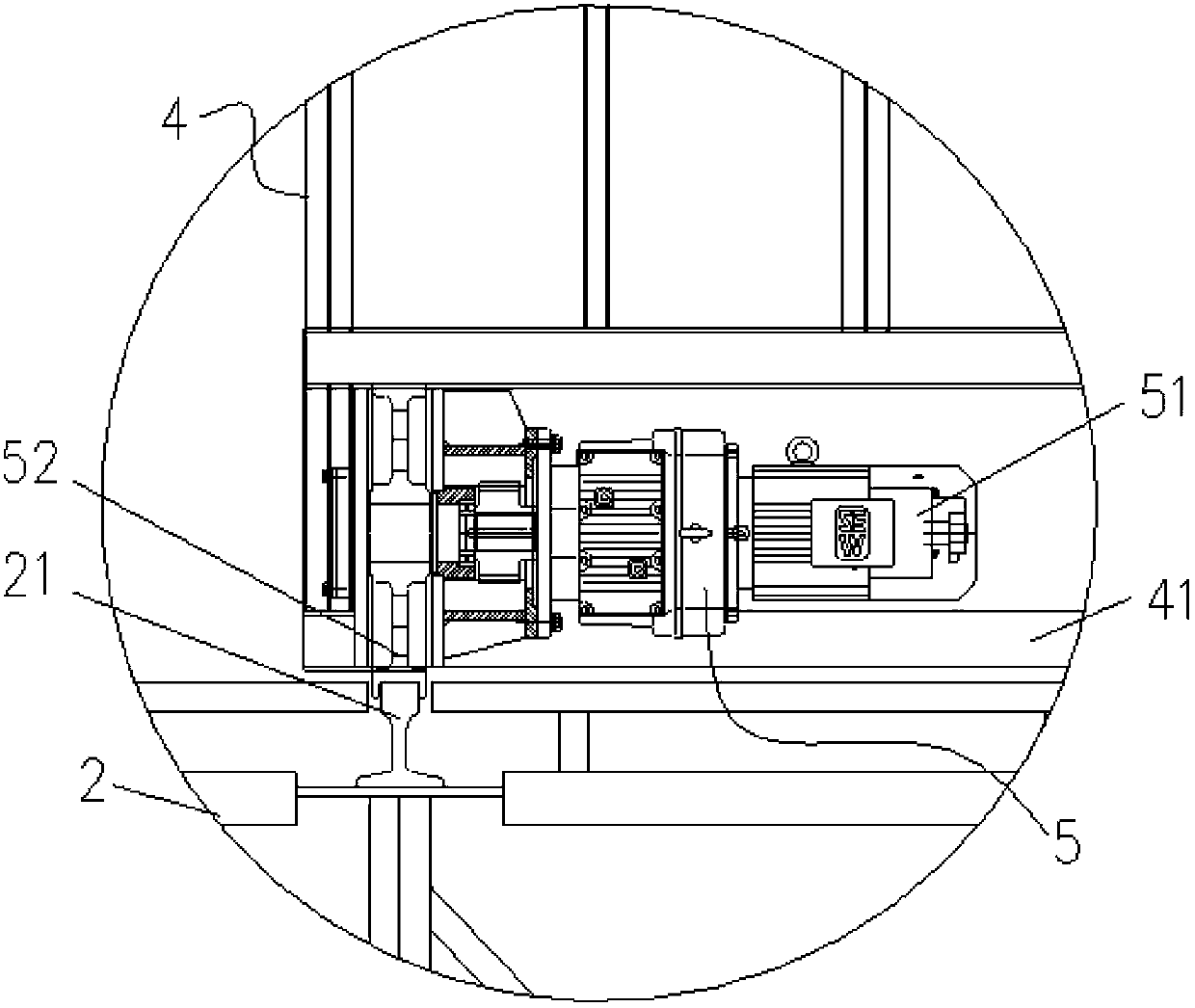 A stage that changes the stage area and state by turning the auditorium