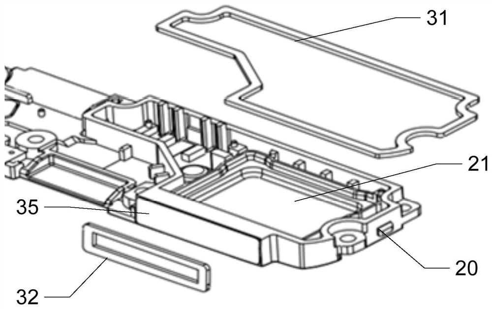 Mobile terminal sounding assembly structure and mobile terminal