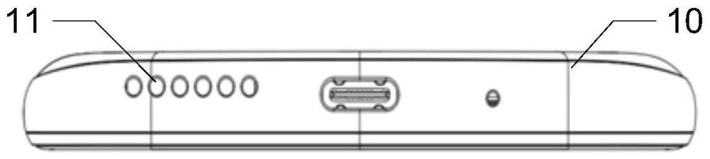 Mobile terminal sounding assembly structure and mobile terminal