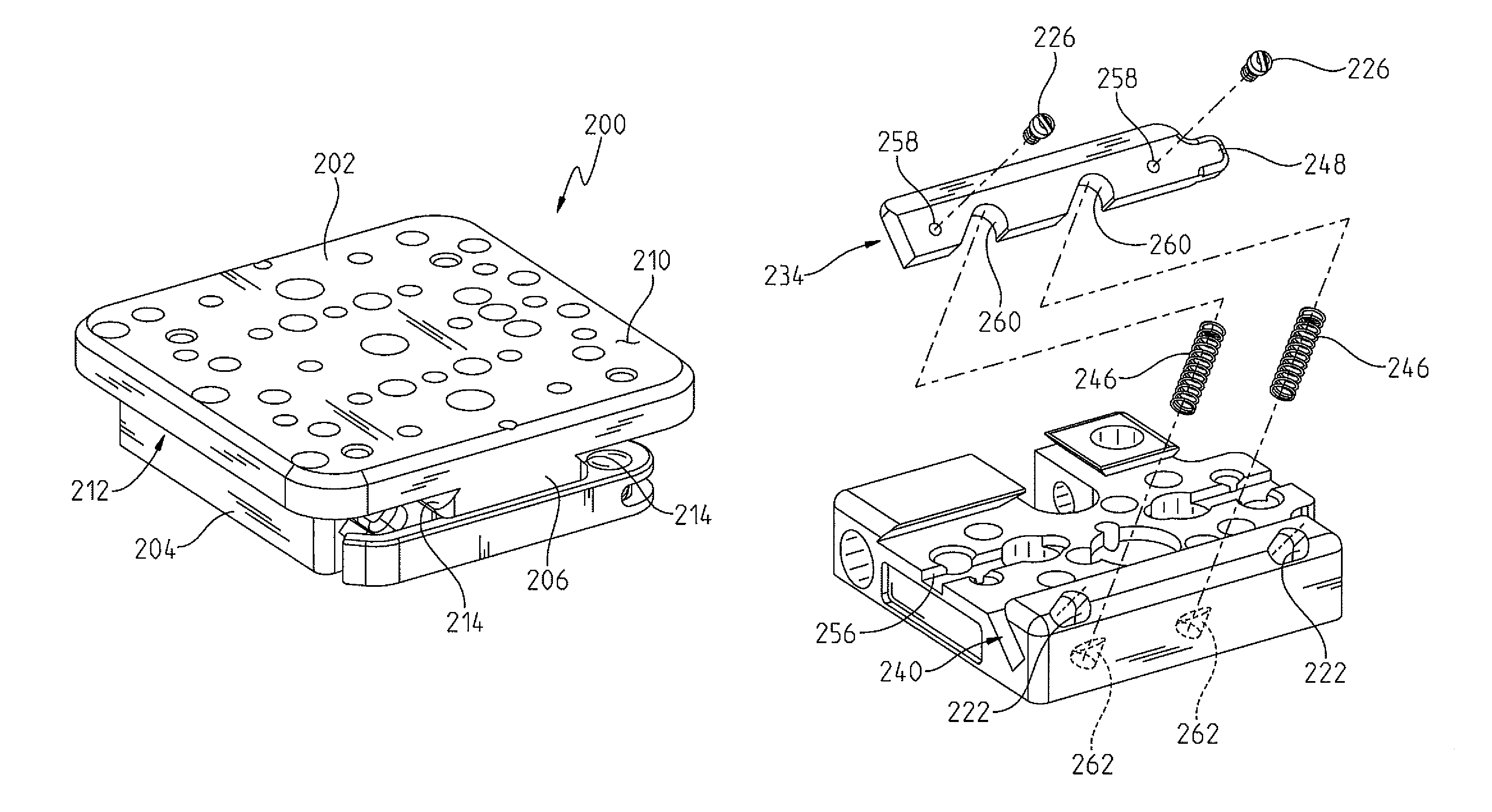 Quick release plate