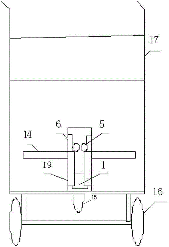 Loading vehicle automatically recycling ground wire and safety tool