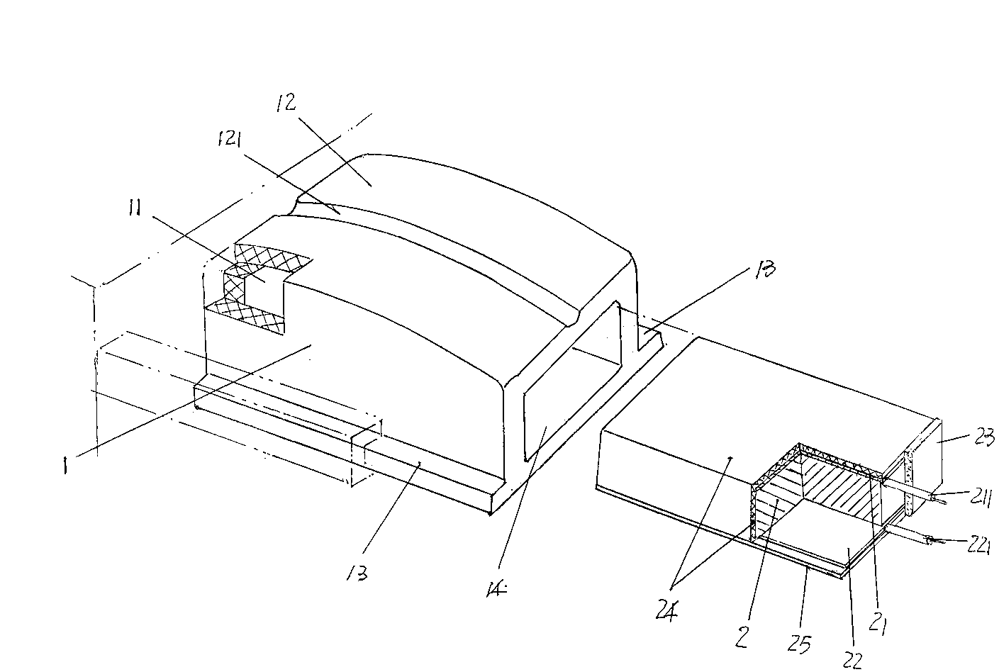 Wetting ironing method of spinning fiber bundle and PTC ironing device used by same