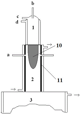 Method for preparing nanometer titanium dioxide microcrystalline by utilizing solid state feeding manner