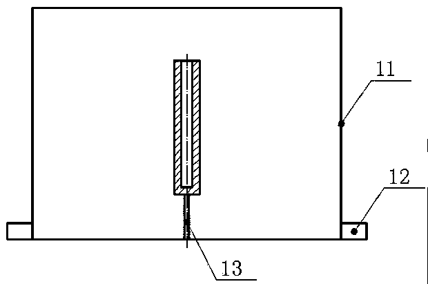 Settling tank jet flow self-spinning and self-absorbing oil receiving device and method