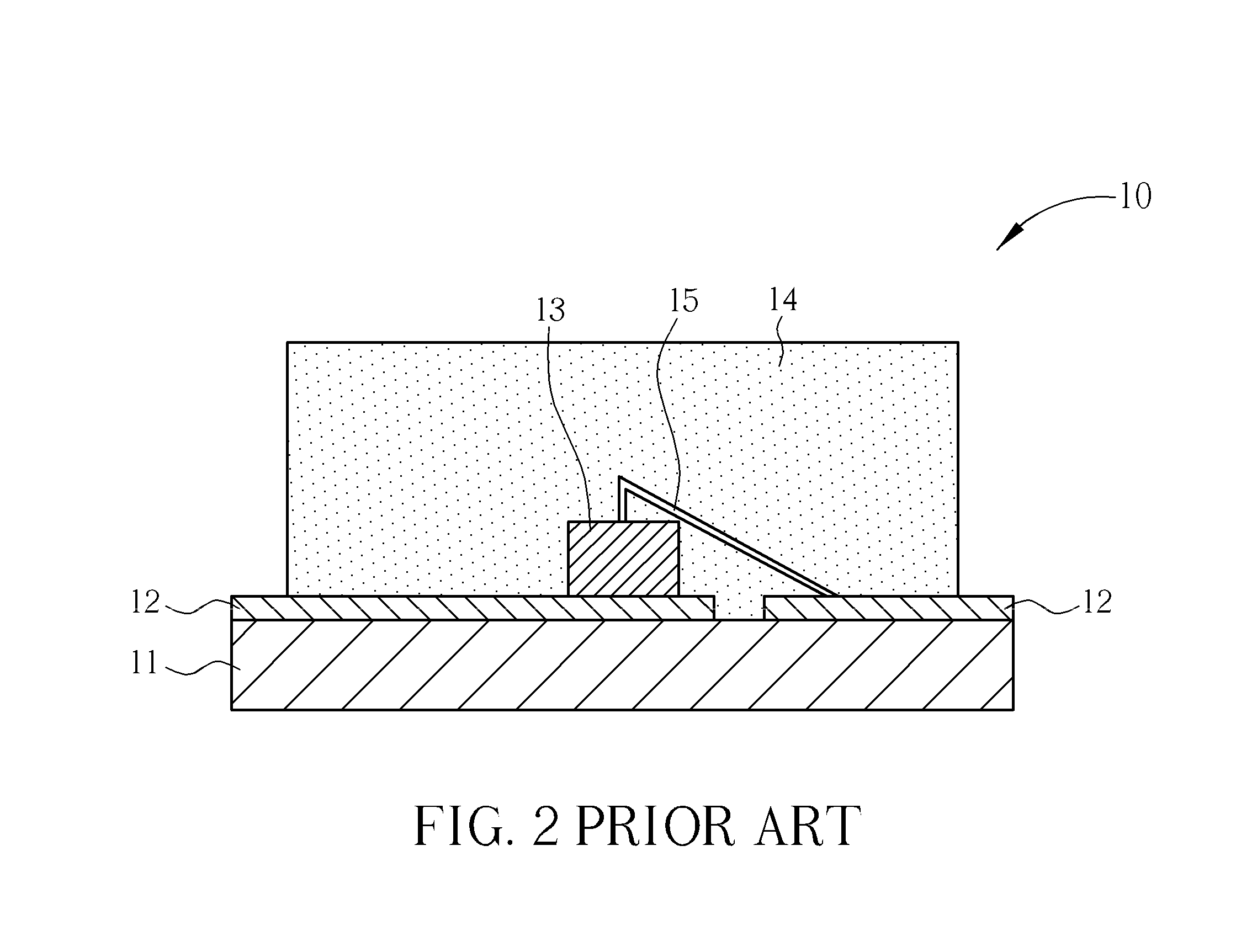 Chip package structure and method of making the same