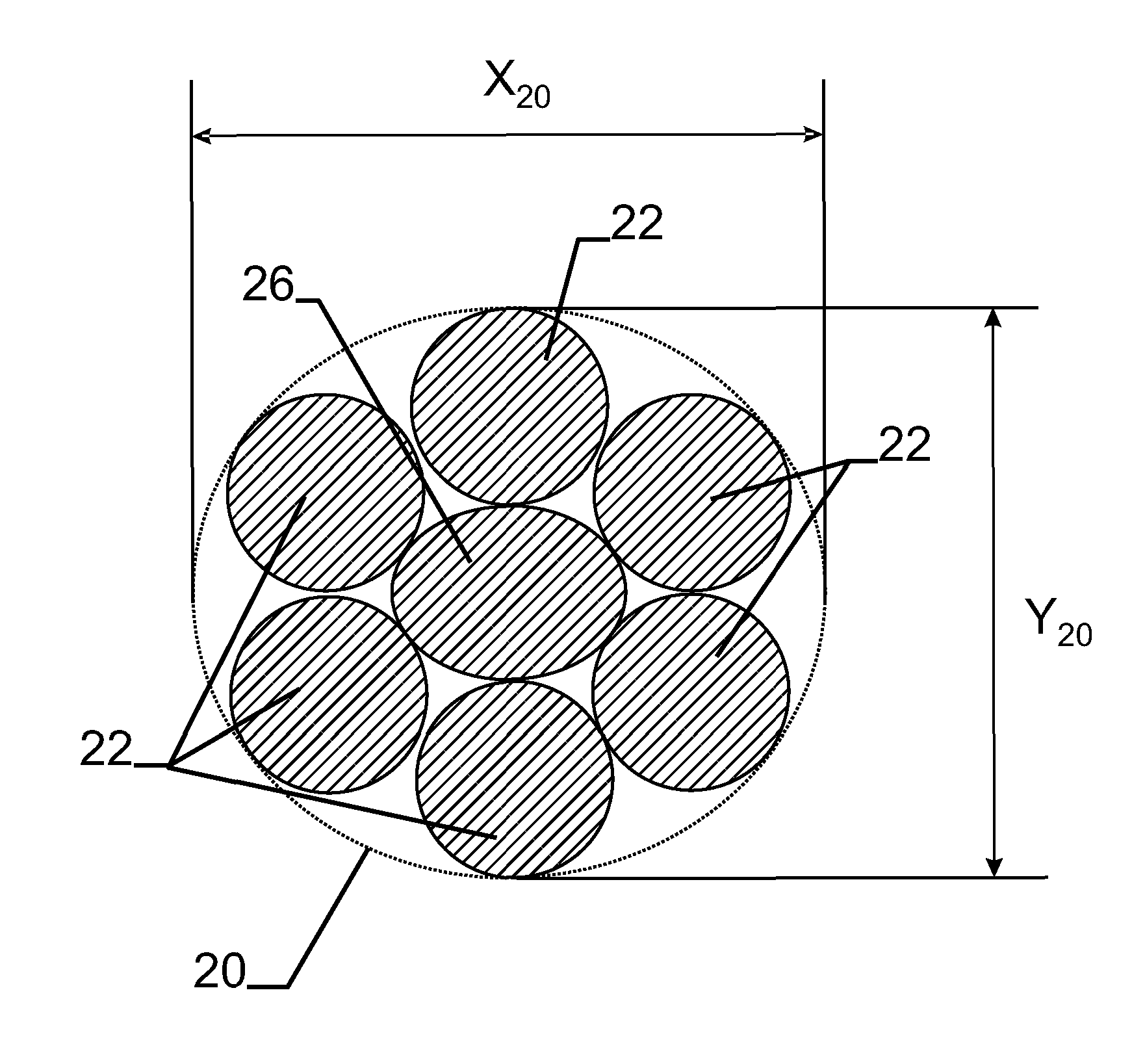 Oval steel cord with oval wires