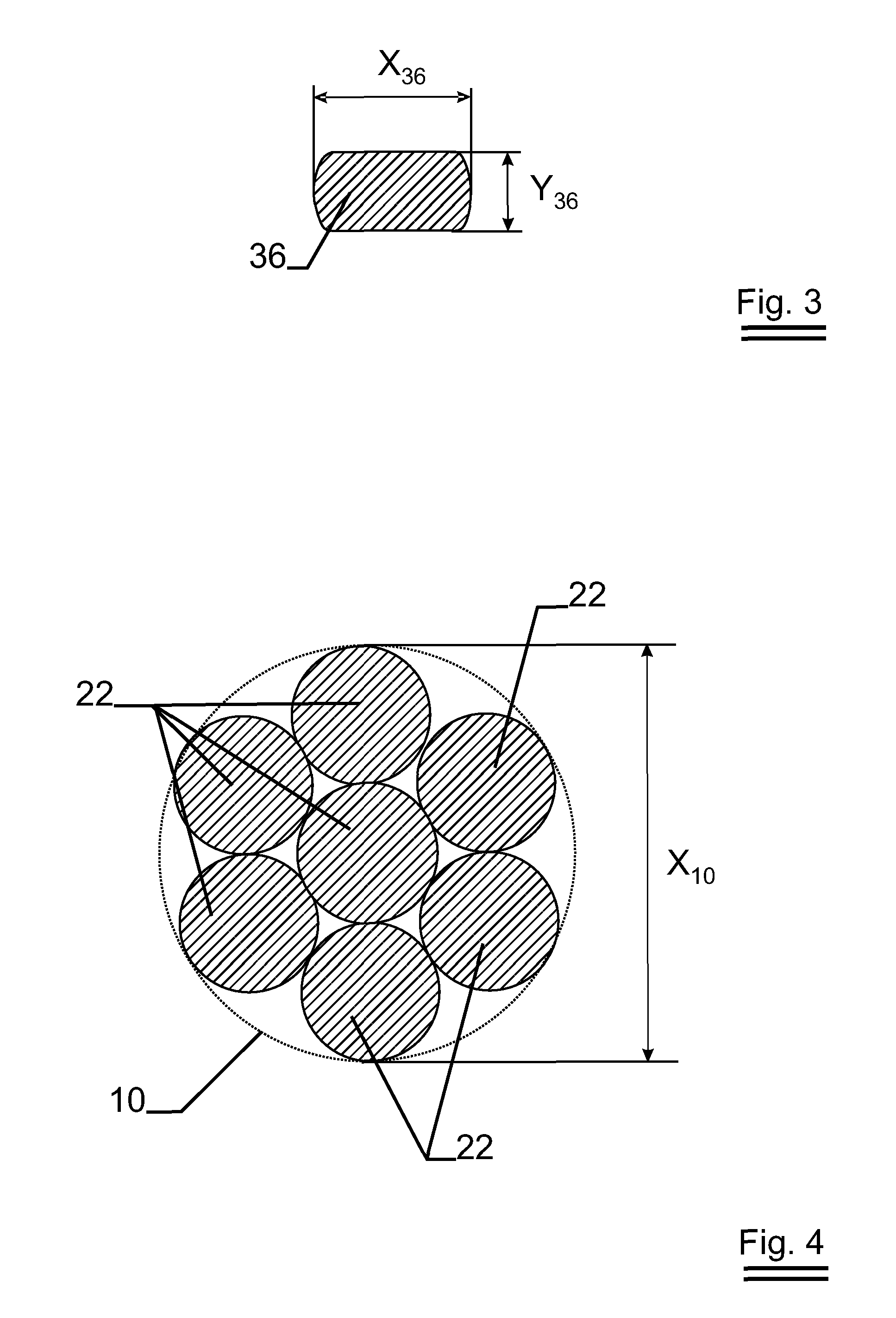 Oval steel cord with oval wires