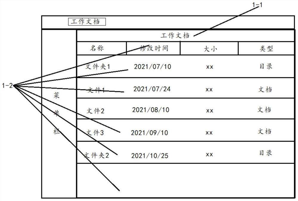 File display method, calculation device and storage medium