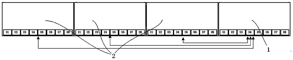 Container building block type local bus protection apparatus