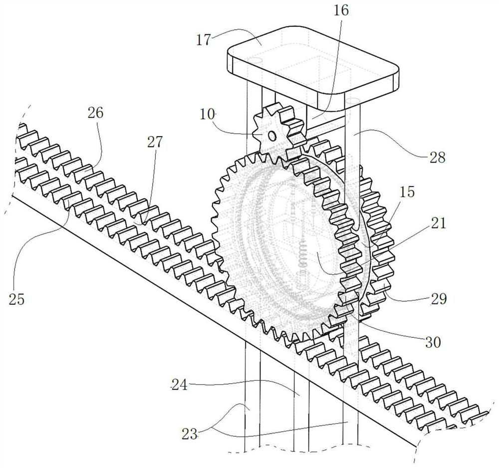 A kind of equipment and method for transporting and transferring agricultural products