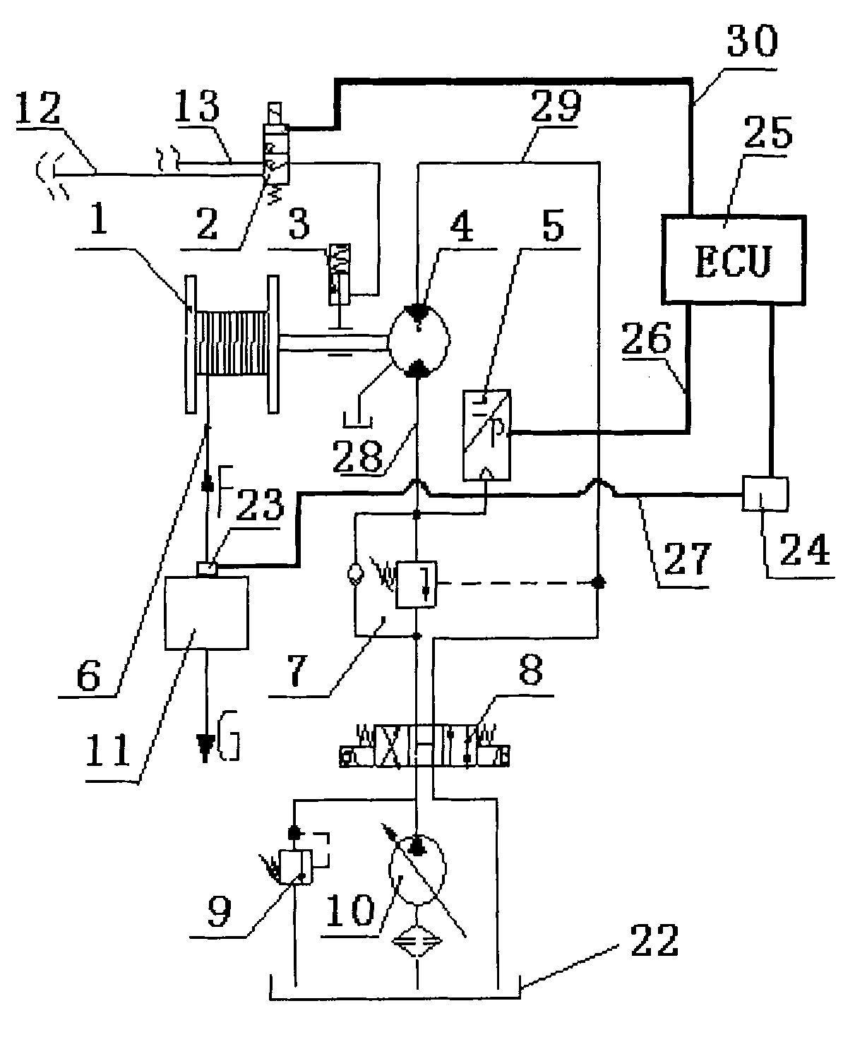 System and method for preventing gliding during secondary lifting of crane