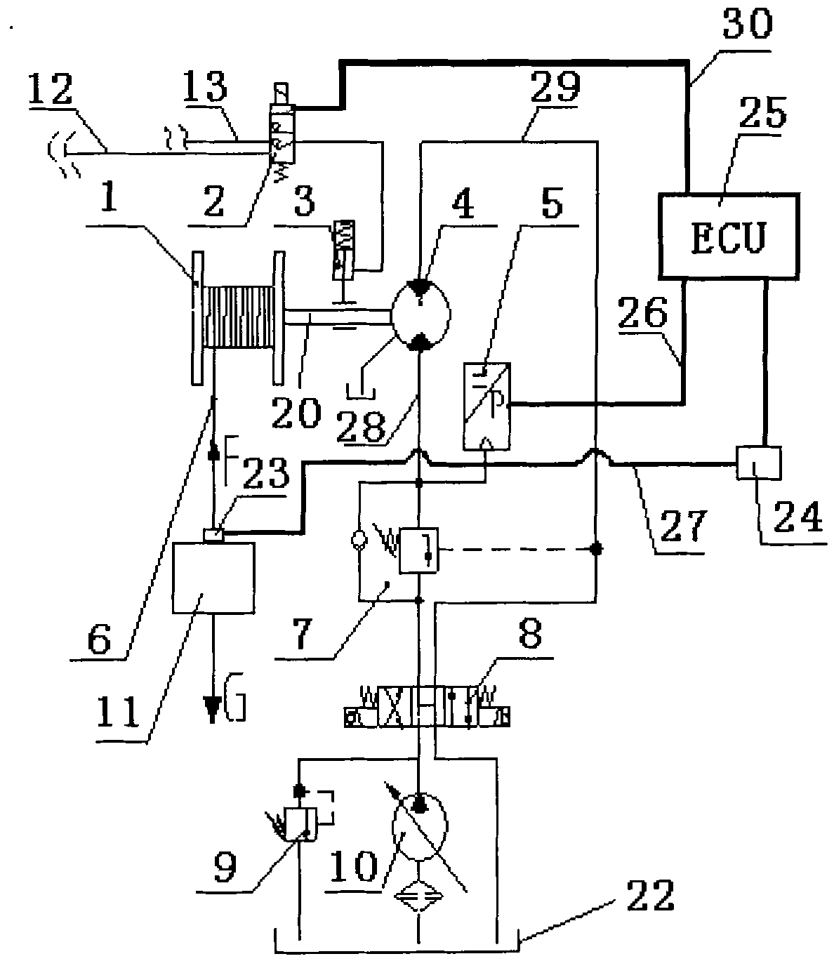 System and method for preventing gliding during secondary lifting of crane