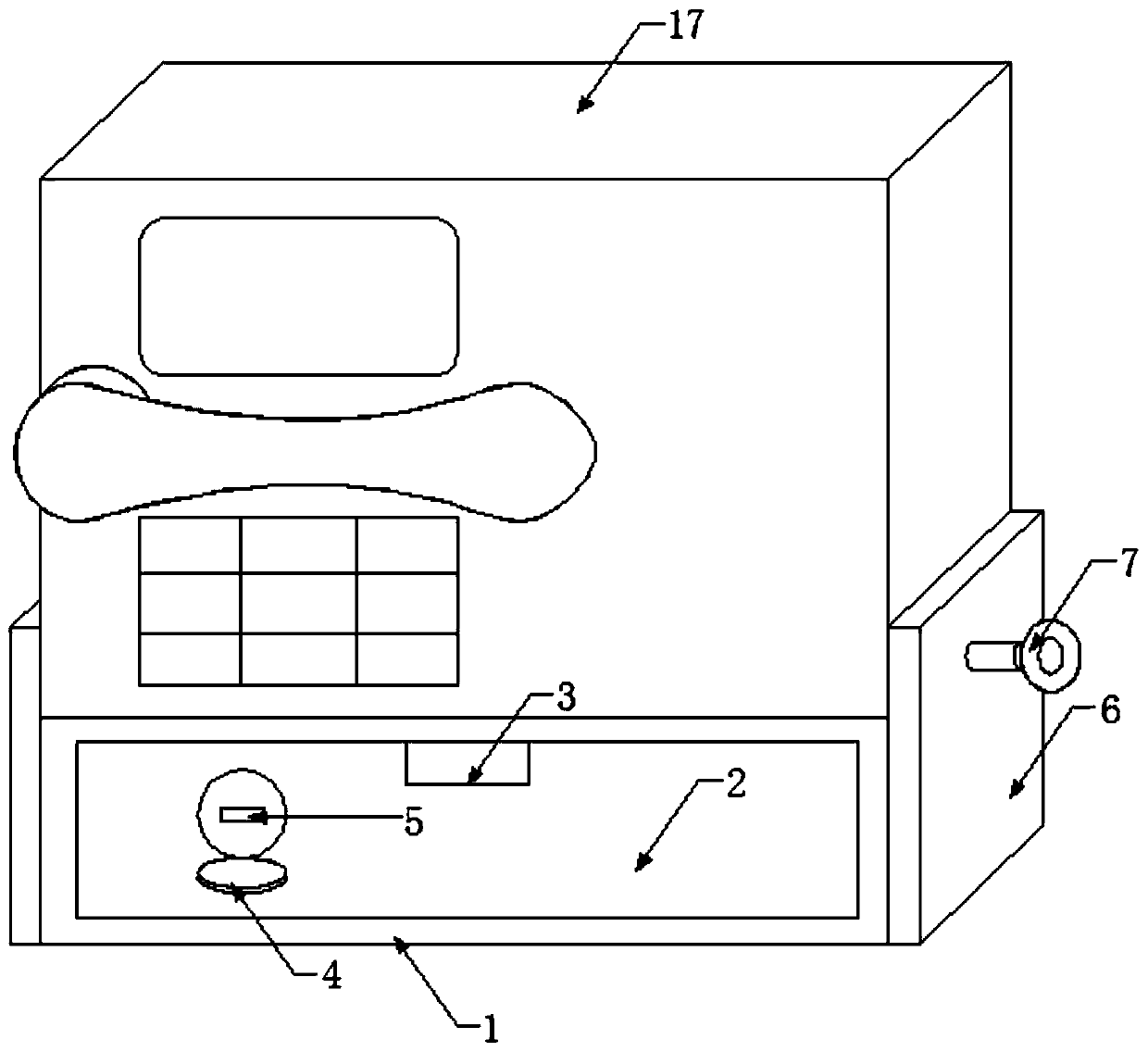 Voiceprint voice lock with standby power supply