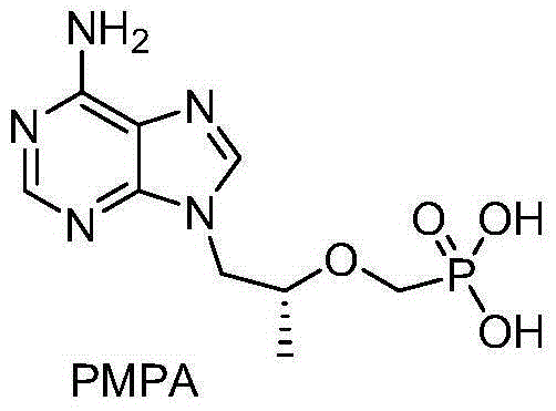 A kind of tenofovir disoproxil fumarate and preparation method thereof