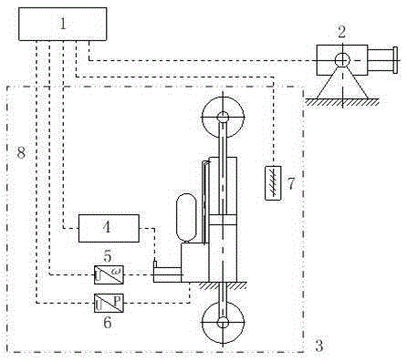 Video-ranging offshore platform crane heave compensation control system and method