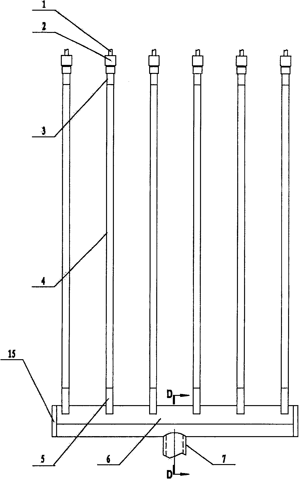 Plate type cold trap for freeze-dryer