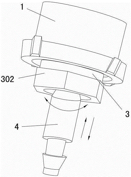 Anti-blocking back-washing adjustable micro spray nozzle