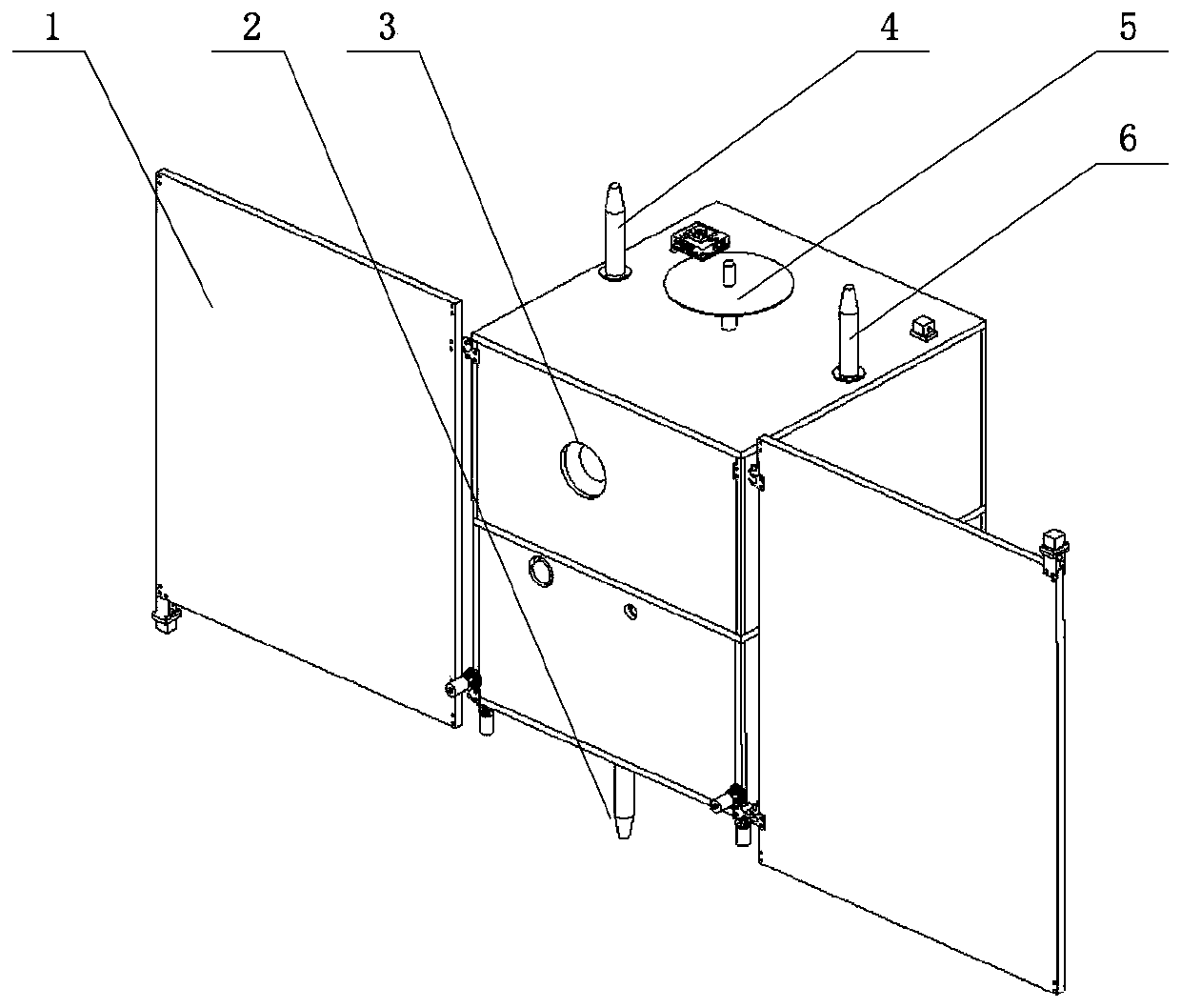 Solar observation satellite platform