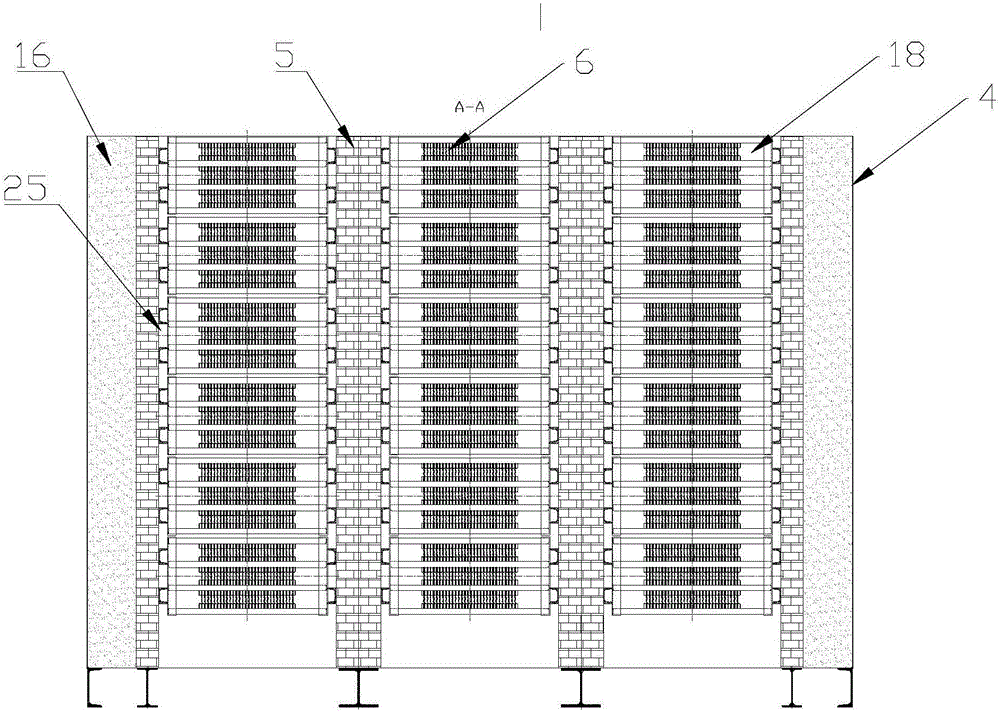 Simplified electric heating solid heat storage and thermal conversion device