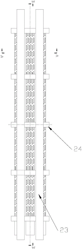 Simplified electric heating solid heat storage and thermal conversion device