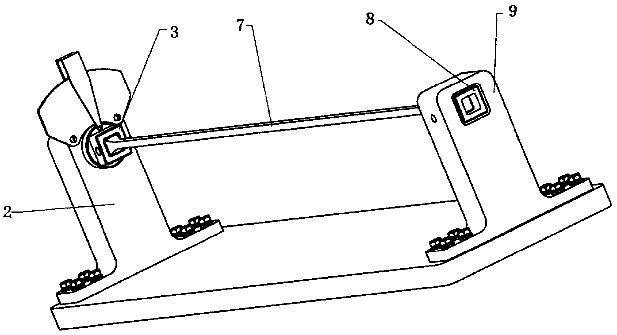 Device for measuring creep of torsion bar