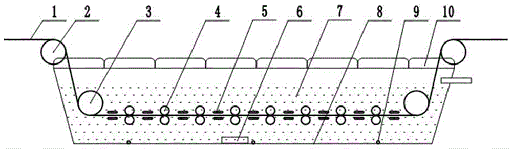 Strip steel electrolysis descaling process and device