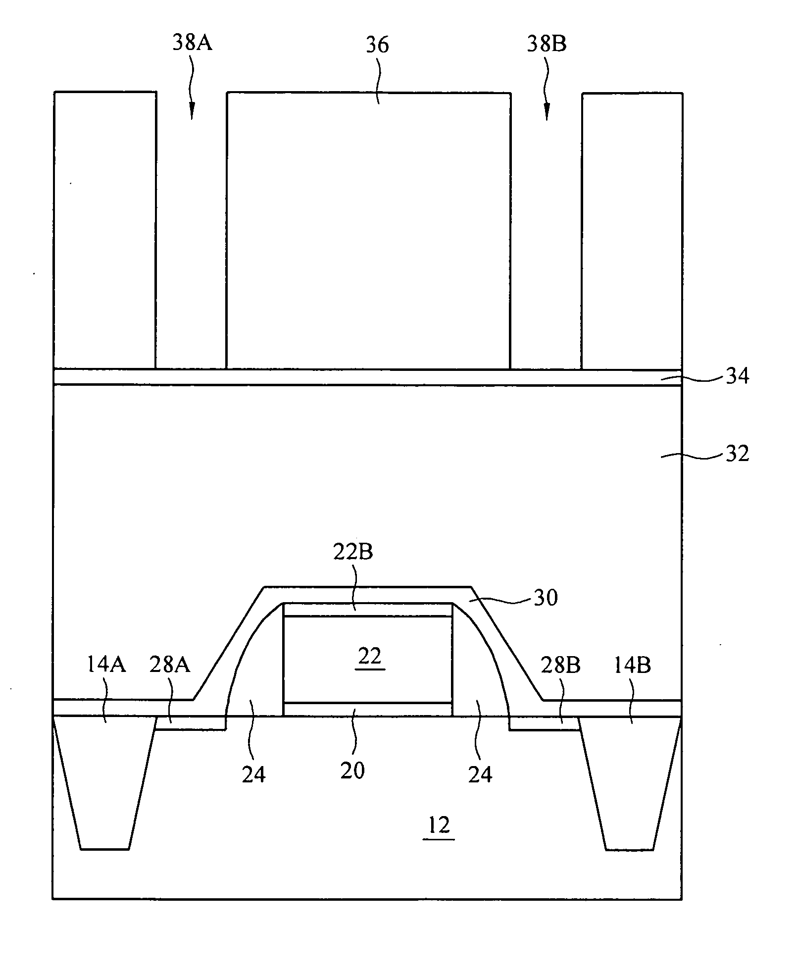 Amorphous carbon contact film for contact hole etch process