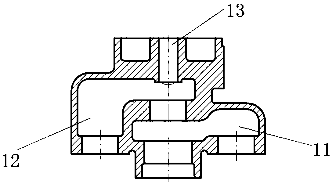 An emergency brake release valve and its valve core locking method