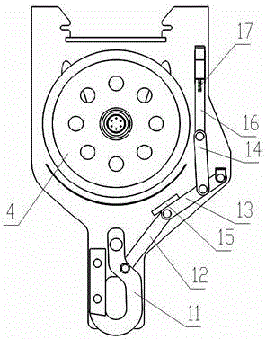 Variable rope tethered double cylinder winch hoisting system and transformation method for tethering rope