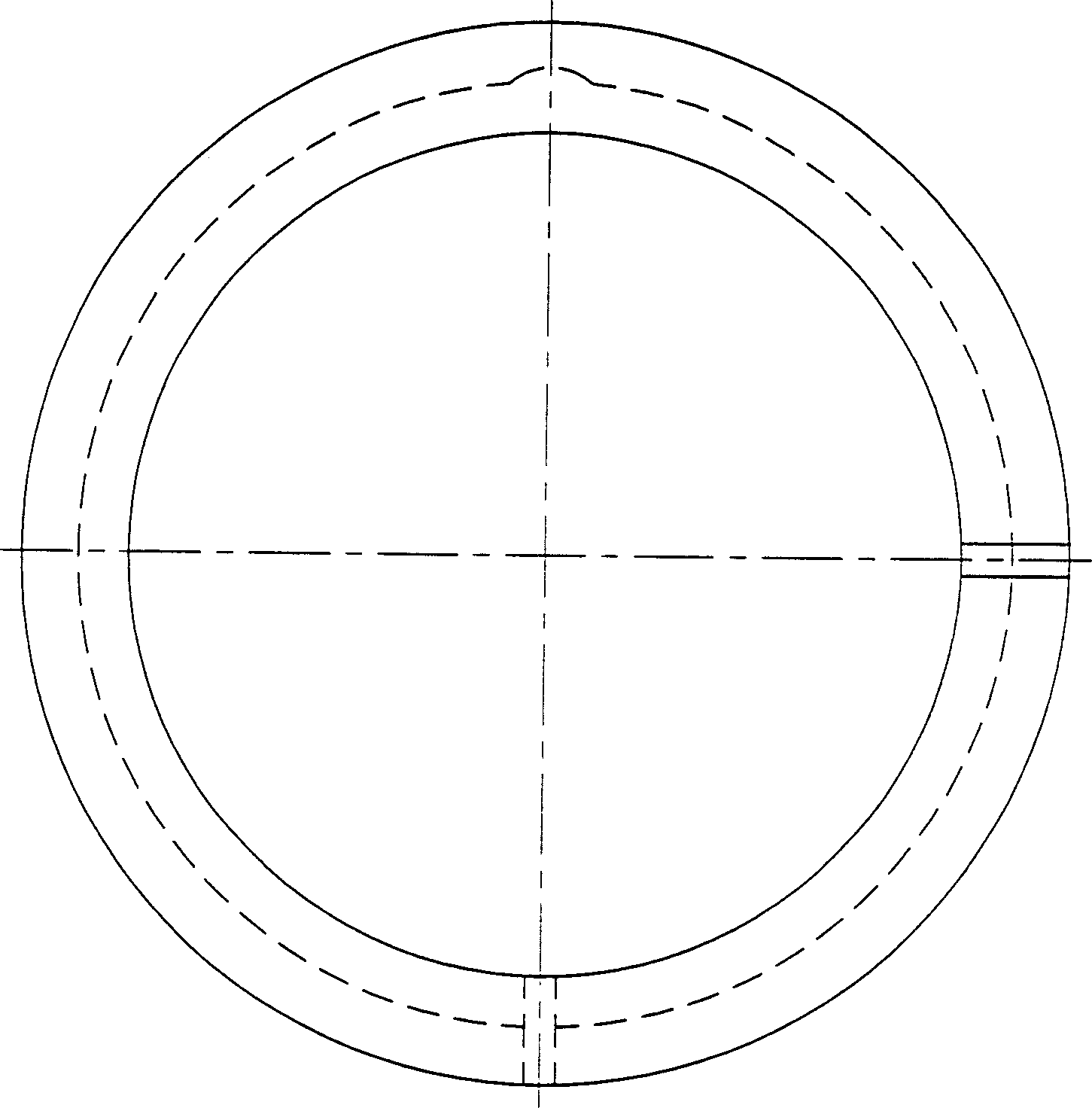 Combined sealing piston ring