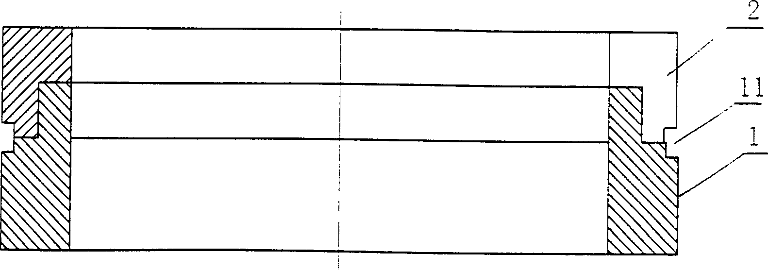 Combined sealing piston ring