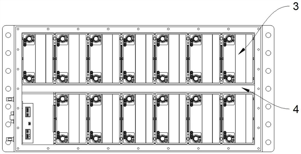 Power battery pack assembly suitable for new energy electric vehicle