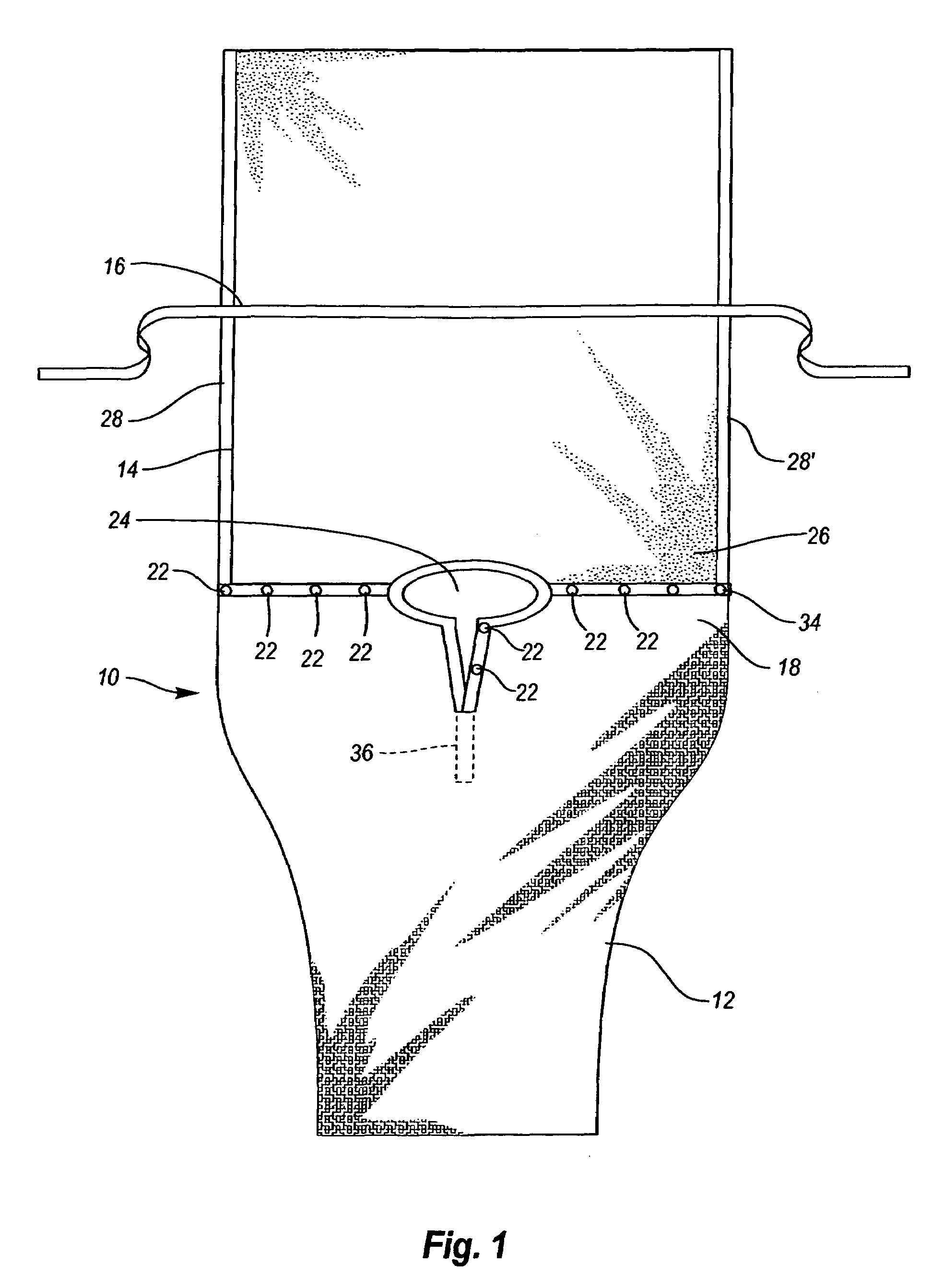 Hospital gown with enhanced privacy features