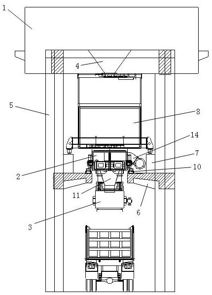 Environment-friendly gravel aggregate loading device and using method thereof