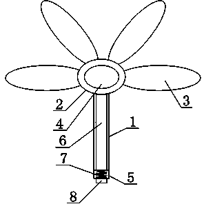 Colorful flower toy for children