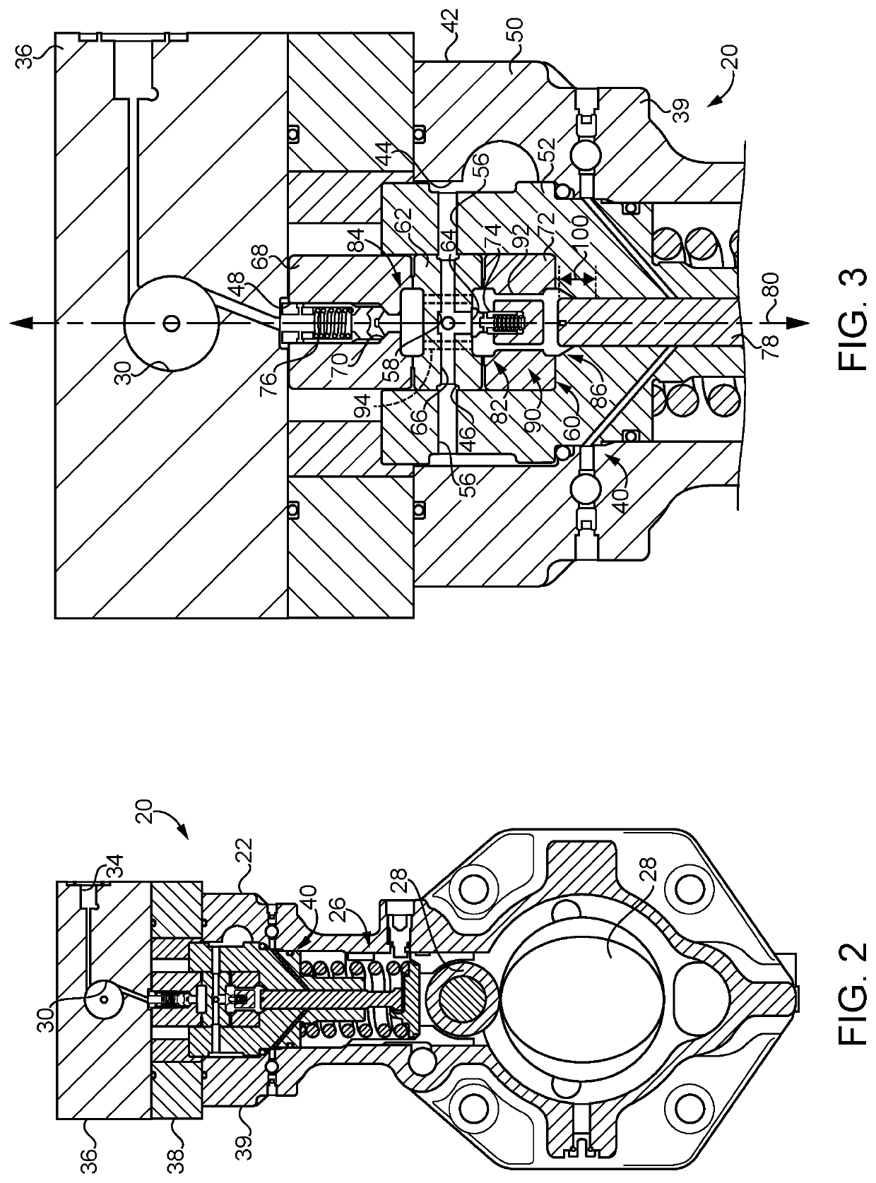 Liquid pump with cavitation mitigation